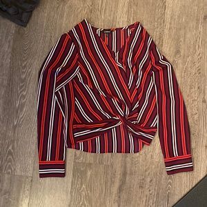 Express knotted blouse XS